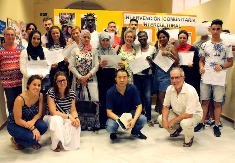 Nuestros alumnos de las clases de español reciben sus diplomas acreditativos