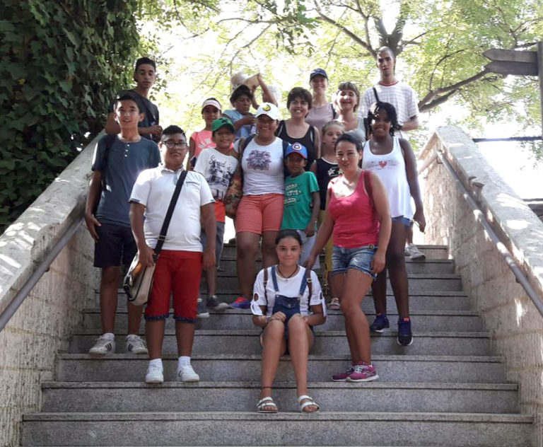 Convivencia intercultural con 47 niños y niñas de diferentes nacionalidades
