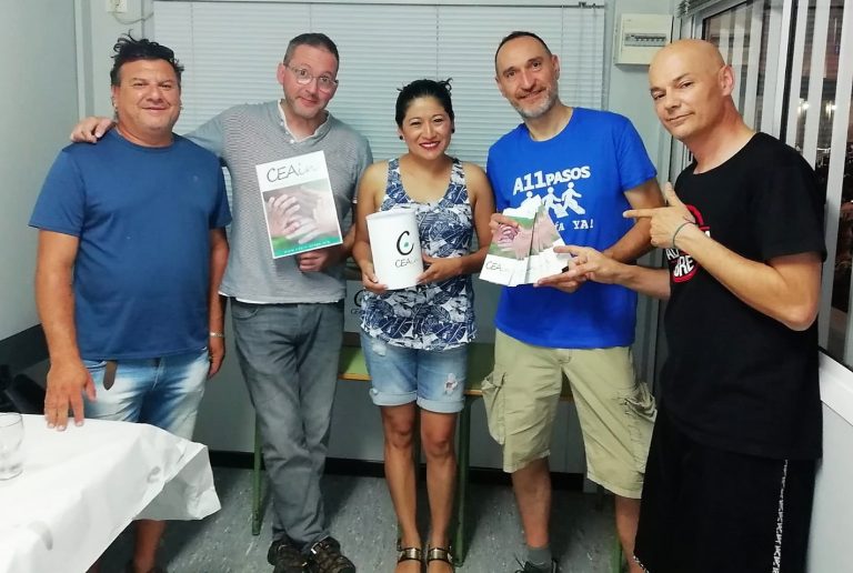 El grupo Celtas Cortos apoya a CEAin en su gira por España