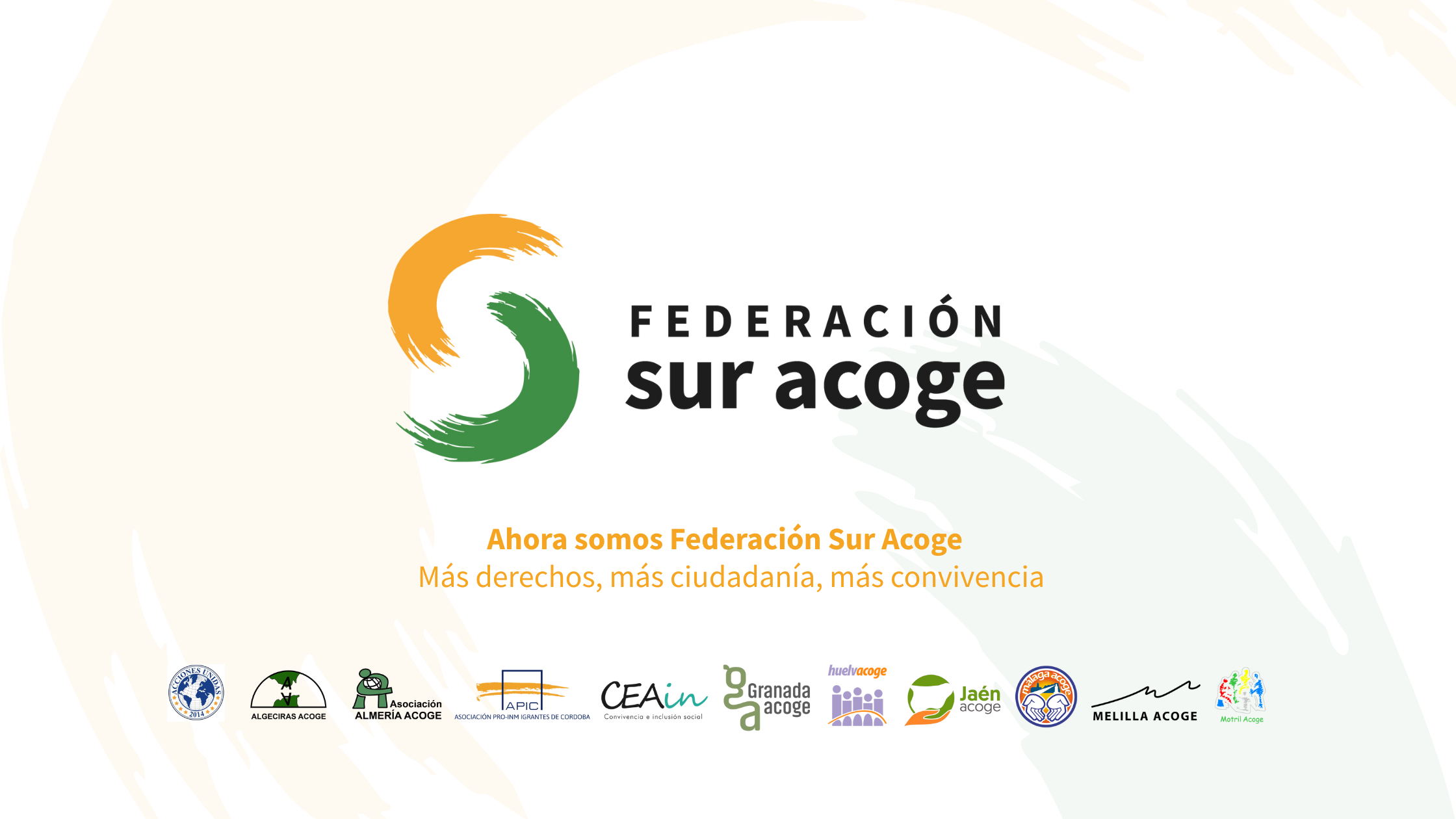 Andalucía Acoge se transforma en Federación Sur Acoge