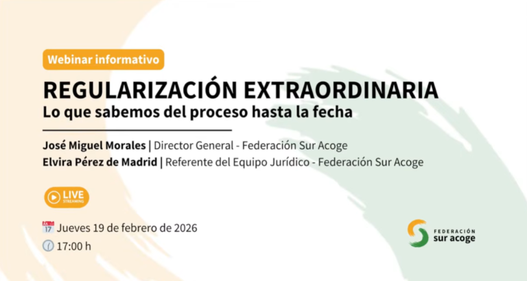 Webinar Regularización Extraordinaria: Lo que sabemos del proceso hasta la fecha