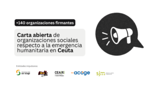 Más de 140 organizaciones piden reforzar la respuesta ante la emergencia humanitaria en Ceuta